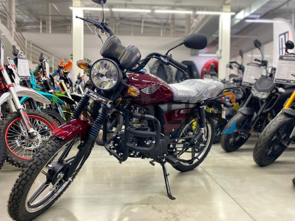 Мопед Racer (Рейсер) RC50 (110) ALPHA M1 бордовый | Мототека Мопед Racer (Рейсер) RC50 (110) ALPHA M1 бордовый | Мототека