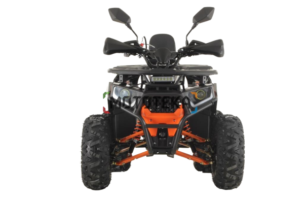 Квадроцикл детский Мотомир ATV ARMIS 125 чёрный/оранжевый (машинокомплект) | Мототека