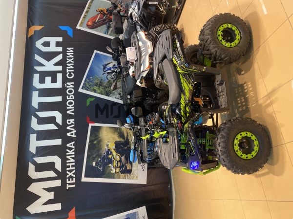 Квадроцикл детский | FREELANDER PRO 125 XTS зелёный (машинокомплект) | Мототека